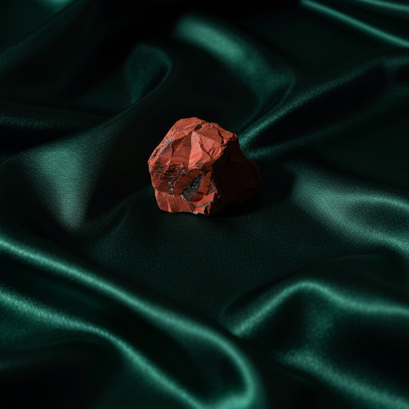 Red Jasper Crystal Incense Stick Holder